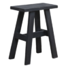 BEOW00035-0.png Zwart bushaltebankje - 45x20x50 cm
