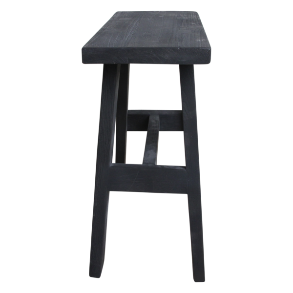 BEOW00035-5.png Zwart bushaltebankje - 45x20x50 cm