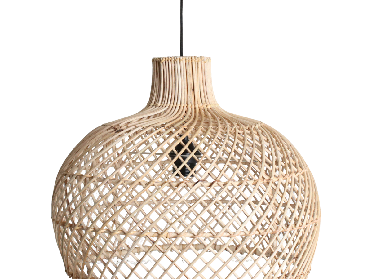Maze rotan hanglamp naturel - Ø 42 x 36 cm