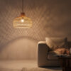 Maze rotan hanglamp naturel - Ø 42 x 36 cm