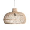 Maze rotan hanglamp naturel -Ø 57x36 cm