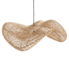 Wave rotan hanglamp L - Ø 71x26 cm