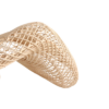 Wave rotan hanglamp L - Ø 71x26 cm
