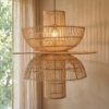 Saturn rotan hanglamp - Ø 65x63 cm